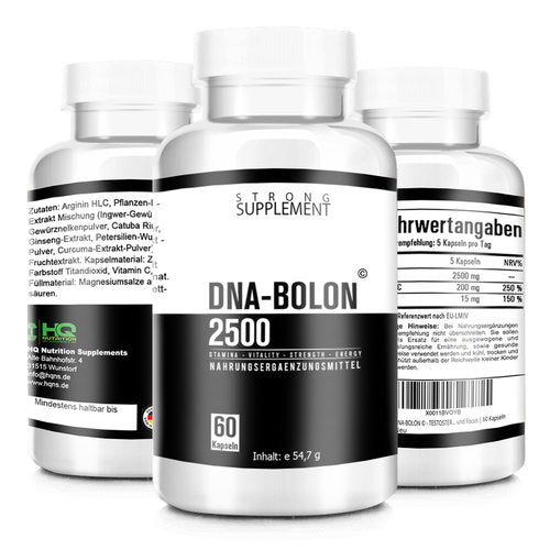 BUNDLE - Dna-Bolon, Testo-T3, Tren-Bol, Maca1200