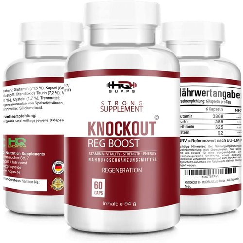 Knockout - L-Glutamin hochdosiert