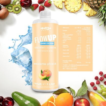 FlowUP - Powerkonzentrat + L-Carnitin für Sportler