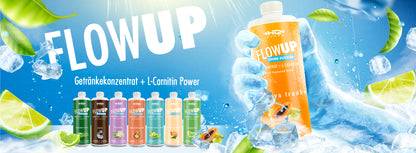 FlowUP - Powerkonzentrat + L-Carnitin für Sportler