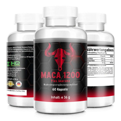 Maca1200 - Maca hochdosiert